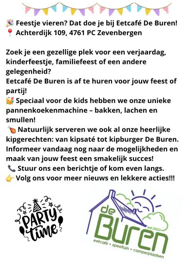 feestje bij De Buren